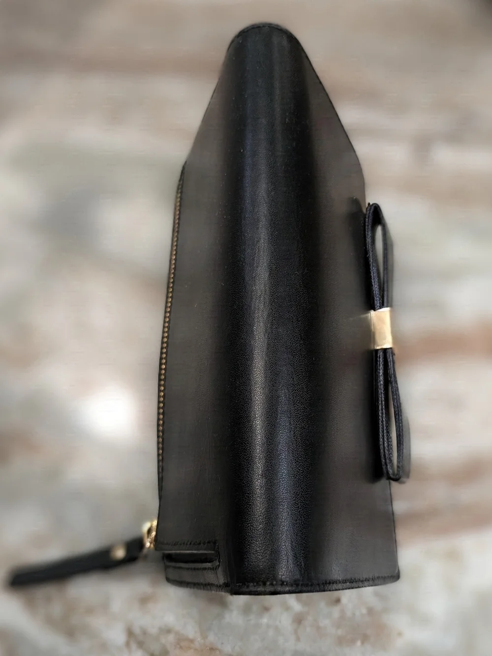 kate spade Black Bow Leather Wallet